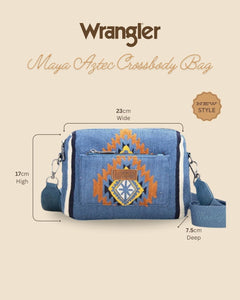 Wrangler Maya Aztec Crossbody Bag