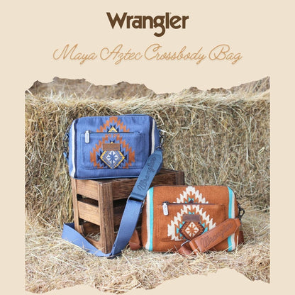 Wrangler Maya Aztec Crossbody Bag