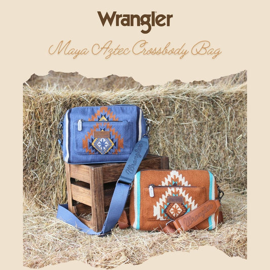 Wrangler Maya Aztec Crossbody Bag
