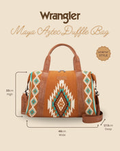 Load image into Gallery viewer, Wrangler Maya Aztec Duffle Bag