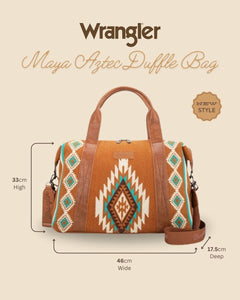 Wrangler Maya Aztec Duffle Bag