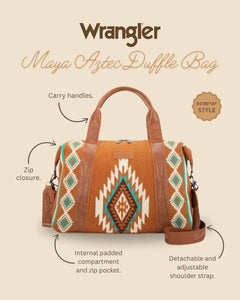 Wrangler Maya Aztec Duffle Bag