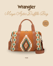 Load image into Gallery viewer, Wrangler Maya Aztec Duffle Bag