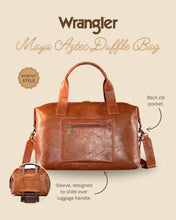 Load image into Gallery viewer, Wrangler Maya Aztec Duffle Bag