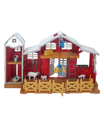 Big Country Toys 38 Piece Dairy Barn Playset