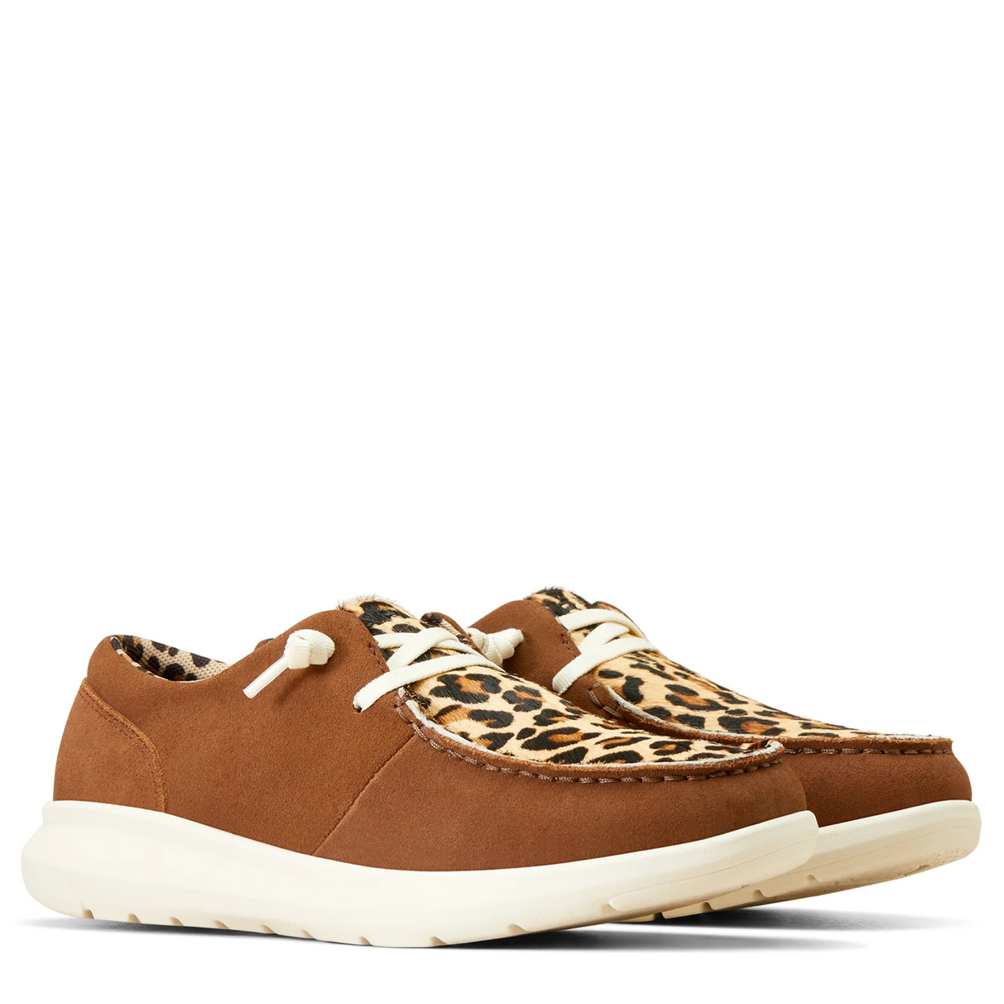 Ariat Womens Hilos Ginger Spice/Leopard Hair On