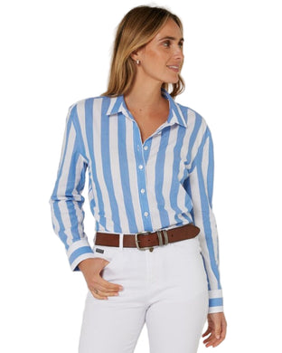 Pilbara Womens Jacquelin Classic Cotton Long Sleeve Shirt