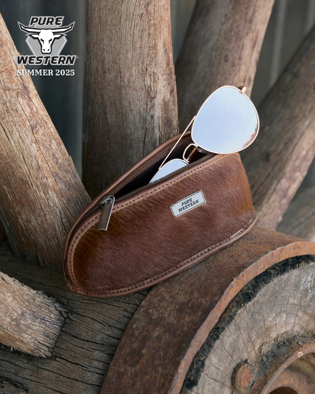 Pure Western Becca Glasses Case
