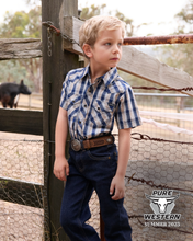 Load image into Gallery viewer, Pure Western Boys Peter Short Sleeve Shirt