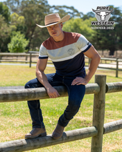 Load image into Gallery viewer, Pure Western Mens Jeffrey Short Sleeve Tee Shirt