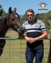 Load image into Gallery viewer, Pure Western Mens Shane Short Sleeve Polo
