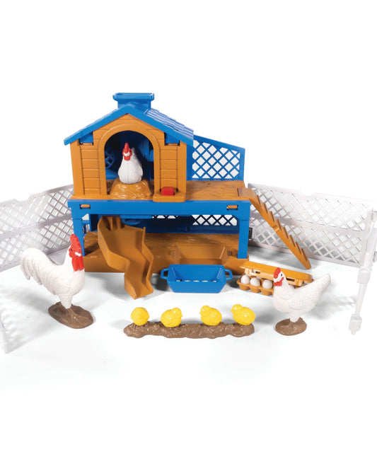Big Coountry Toys 11 Piece Chicken Coop Playset