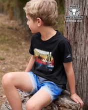 Load image into Gallery viewer, Pure Western Boys Terry Short Sleeve Tee Shirt