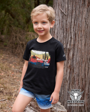 Load image into Gallery viewer, Pure Western Boys Terry Short Sleeve Tee Shirt