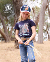 Load image into Gallery viewer, Pure Western Girls Ashlyn Short Sleeve Tee Shirt