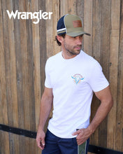 Load image into Gallery viewer, Wrangler Mens Henry Short Sleeve Tee