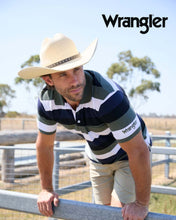Load image into Gallery viewer, Wrangler Mens Alan 1 Pocket Short Sleeve Polo