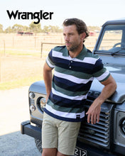 Load image into Gallery viewer, Wrangler Mens Alan 1 Pocket Short Sleeve Polo