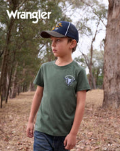 Load image into Gallery viewer, Wrangler Boys Henry Short Sleeve Tee