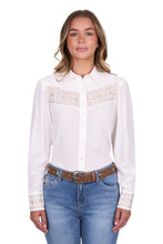 Load image into Gallery viewer, Pure Western Womens Monica Long Sleeve Shirt