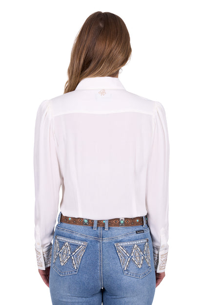 Pure Western Womens Monica Long Sleeve Shirt