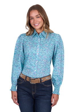 Pure Western Womens Riley Long Sleeve Shirt