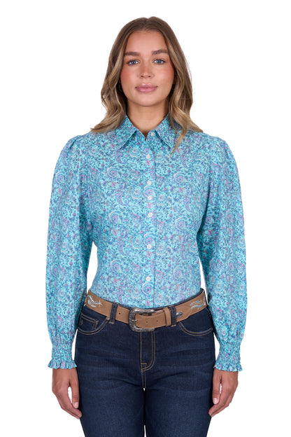 Pure Western Womens Riley Long Sleeve Shirt
