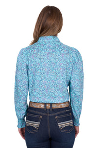 Pure Western Womens Riley Long Sleeve Shirt