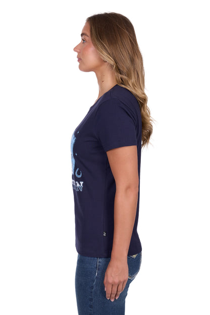 Pure Western Womens Sherry Short Sleeve Tee Shirt