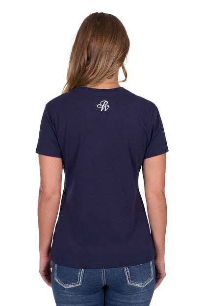 Pure Western Womens Sherry Short Sleeve Tee Shirt