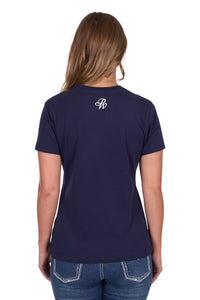 Pure Western Womens Sherry Short Sleeve Tee Shirt