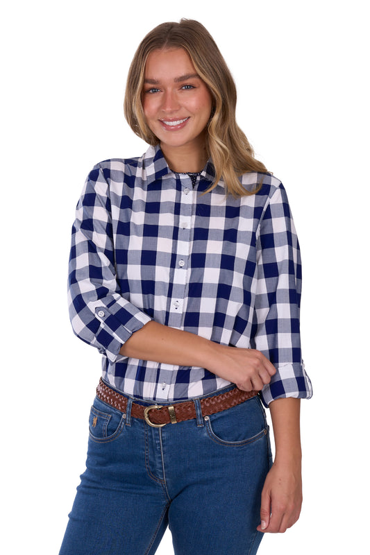 Thomas Cook Womens Scarlet Long Sleeve Shirt