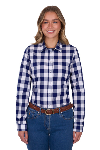 Thomas Cook Womens Scarlet Long Sleeve Shirt