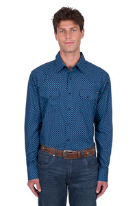 Pure Western Mens Brandon Long Sleeve Shirt