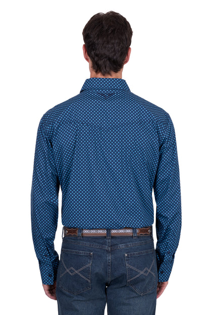 Pure Western Mens Brandon Long Sleeve Shirt