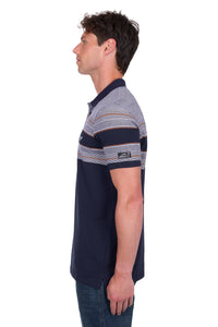 Pure Western Mens Brad Short Sleeve Polo