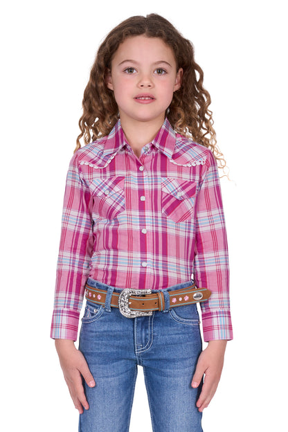 Pure Western Girls Leni Long Sleeve Country Shirt