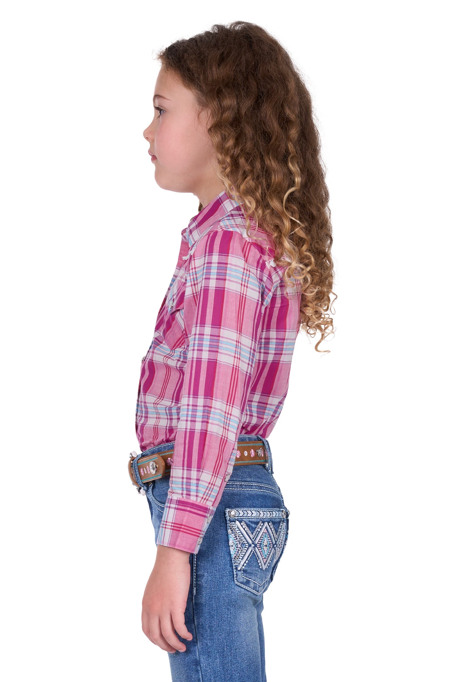 Pure Western Girls Leni Long Sleeve Country Shirt