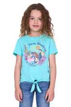 Load image into Gallery viewer, Pure Western Girls Clover Short Sleeve Tee Shirt