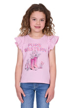 Load image into Gallery viewer, Pure Western Girls Pietta Short Sleeve Tee Shirt
