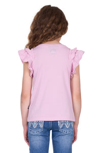Pure Western Girls Pietta Short Sleeve Tee Shirt