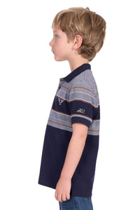 Pure Western Boys Brad Short Sleeve Polo