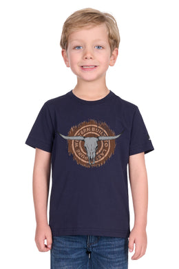 Pure Western Boys Samuel Short Sleeve Tee Shirt
