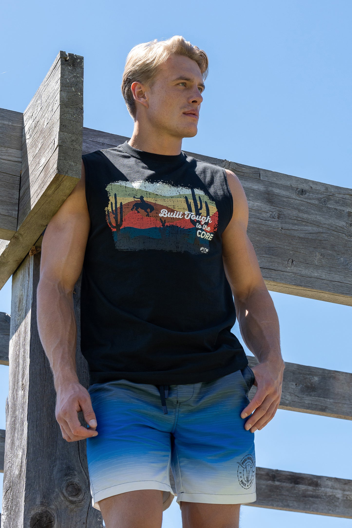 Pure Western Mens Phillip Boardshorts
