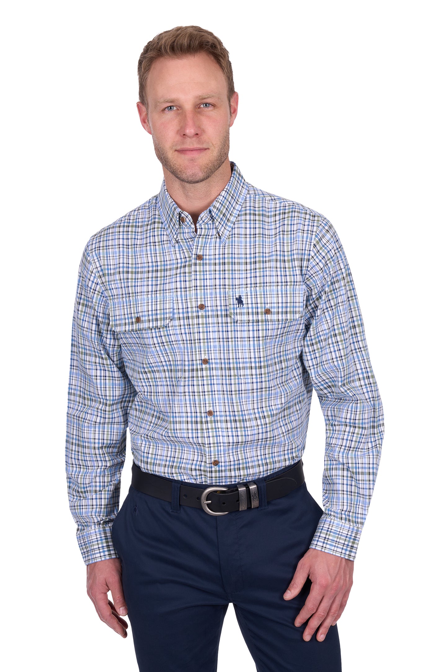 Thomas Cook Mens Eric 2 Pocket Long Sleeve Shirt