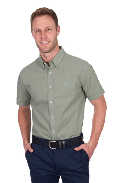 Thomas Cook Mens TC Linen Short Sleeve Shirt
