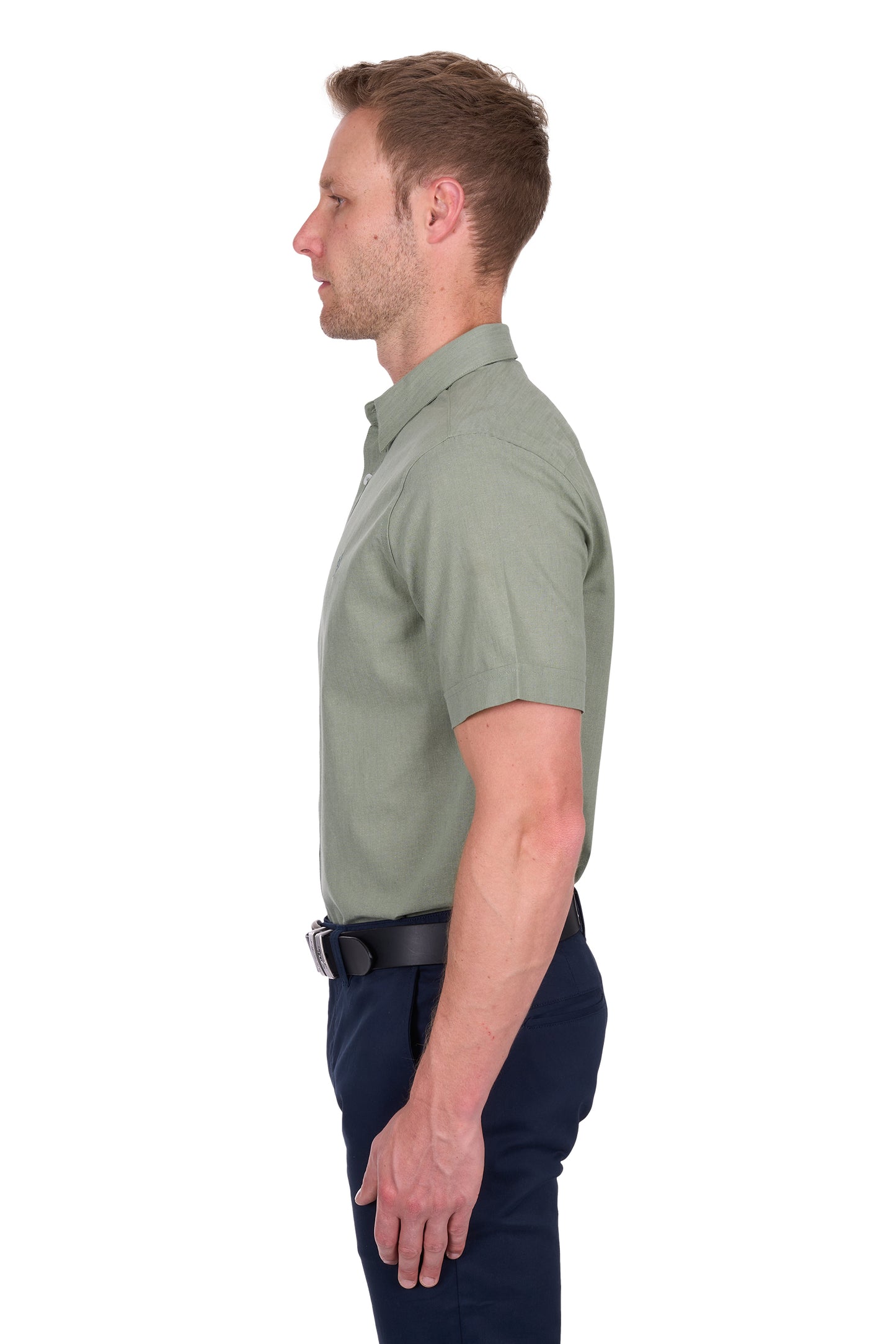 Thomas Cook Mens TC Linen Short Sleeve Shirt