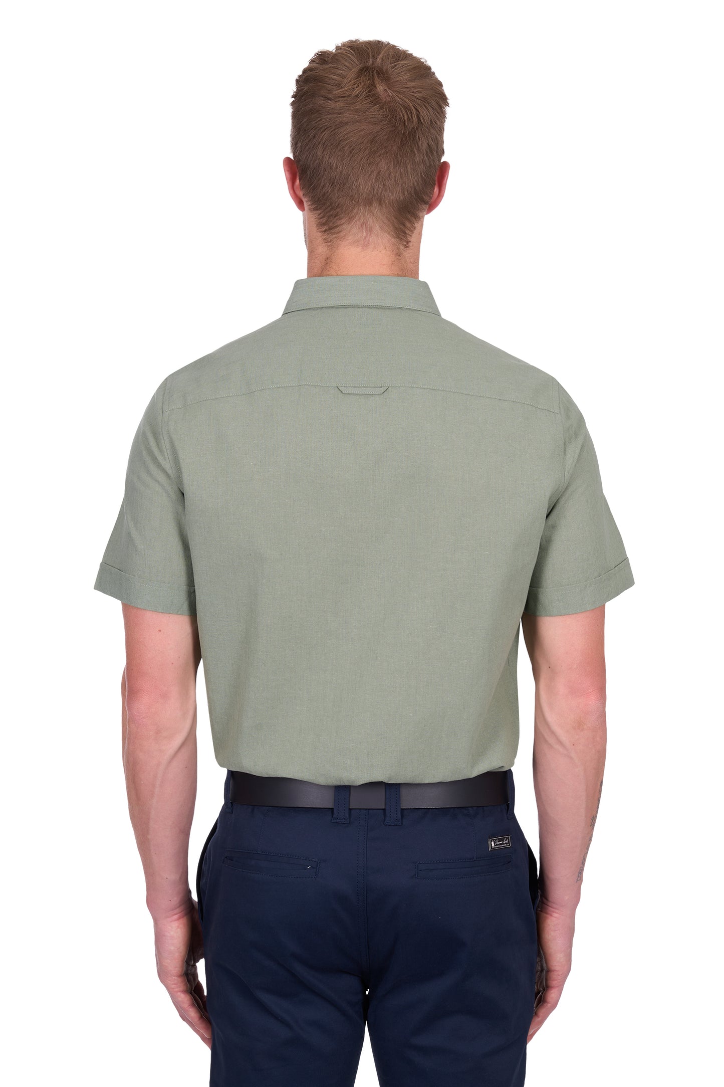 Thomas Cook Mens TC Linen Short Sleeve Shirt