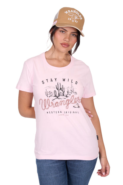 Wrangler Womens Tahlia Short Sleeve Tee