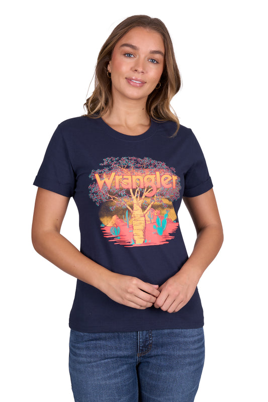Wrangler Womens Lottie Short Sleeve Tee
